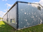 Nordansicht der Gewerbehalle