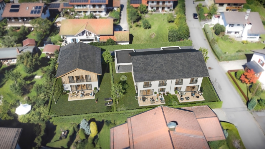 Visualisierung: Luftbild Südansicht
