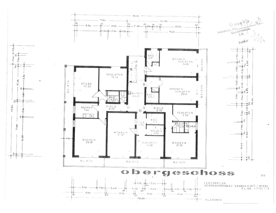 Grundriss Wohnung Nr. 10