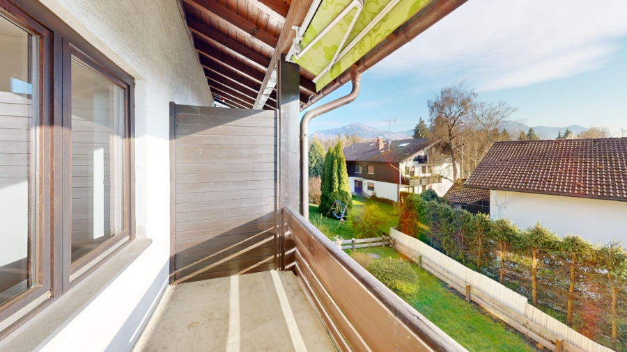 Blick Balkon