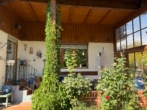 Geschützter Terrassenbereich