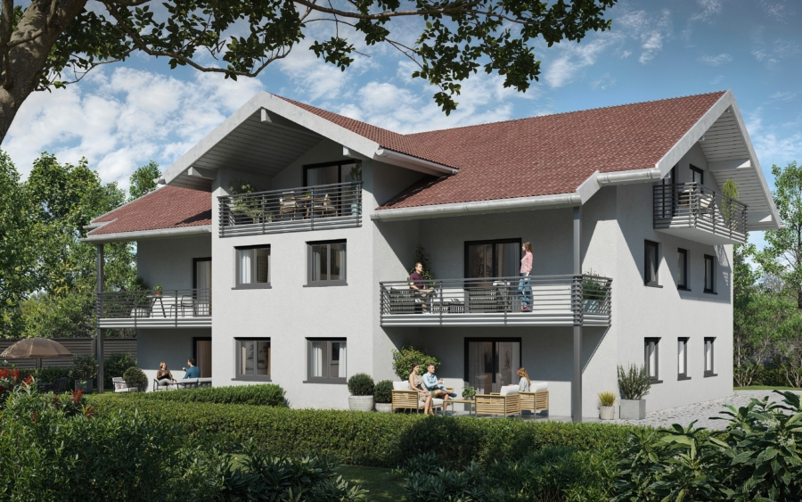 Visualisierung Haus