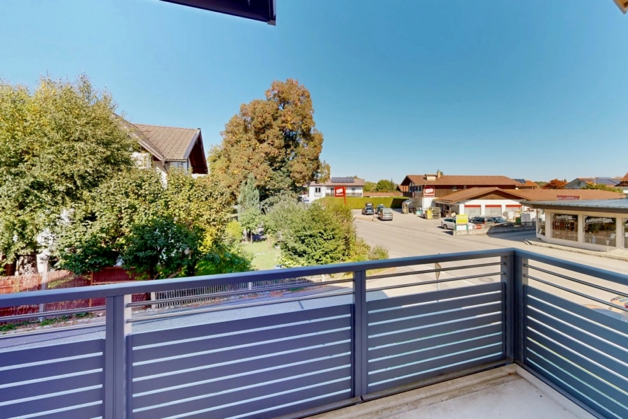 Aussicht vom Balkon