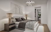 Elternschlafzimmer mit Ankleide und angrenzendem Bad