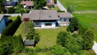 Grundstück und Gebäude aus der Vogelperspektive