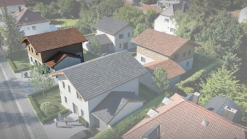 Neubau mit Garage und Holzfassade – Wartberghöhe Traunstein, 83278 Traunstein, Einfamilienhaus