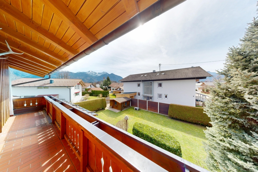 Blick Balkon