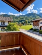 Ausblick vom Balkon