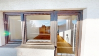 Detail Fenster Balkon - Sonnige 2 Zi. Whg. mit Bergblick 1 OG und kleine Zusatzwohnung im Souterrain