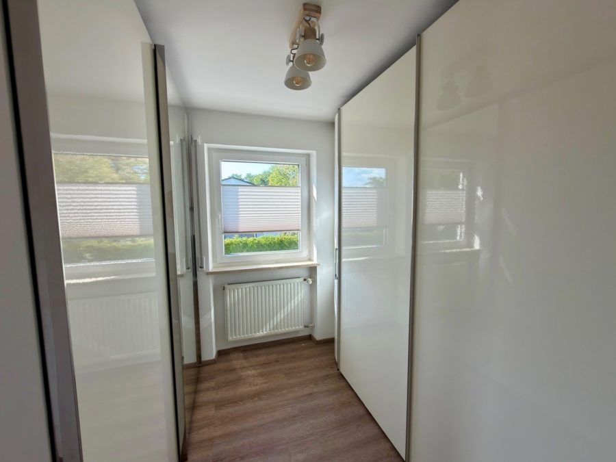 Ankleide im Schlafzimmer