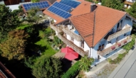 Hausansicht der außergewöhnlichen Haus-in-Haus-Lösung
